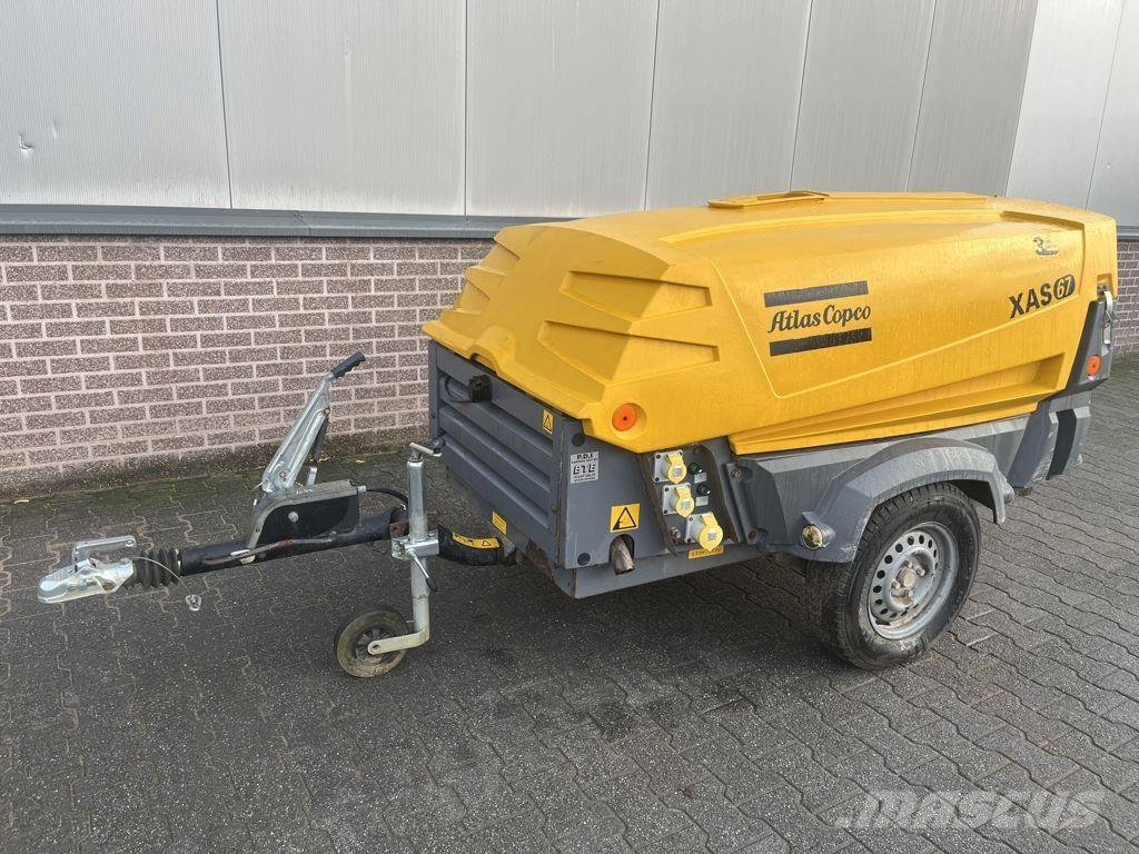 Atlas Copco XAS67 Kompressoren