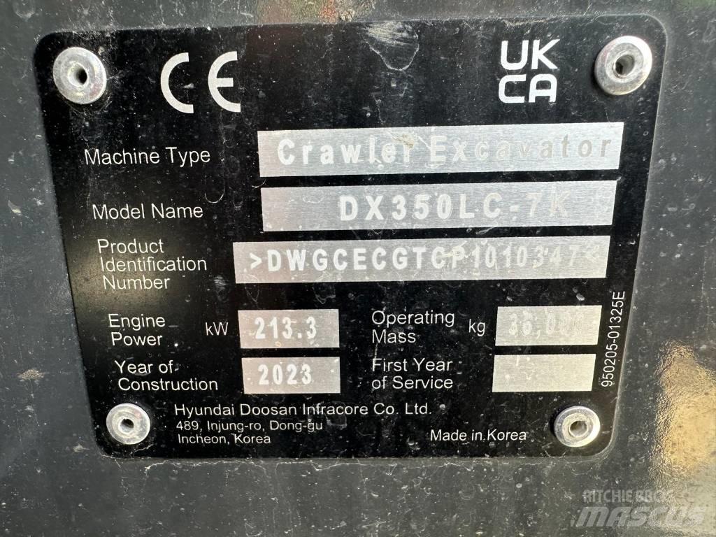 Doosan DX 350 NLC-7 Raupenbagger