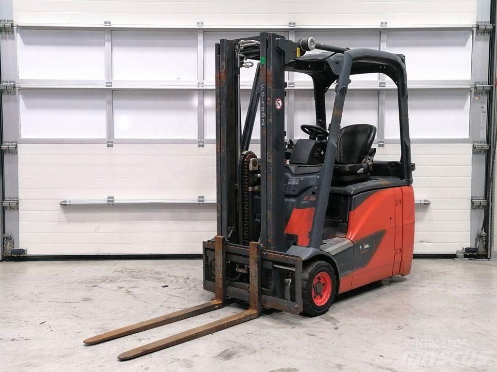 Linde E16H-02 Elektrostapler