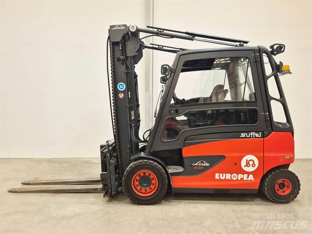 Linde E50HL 01 600 Elektrostapler