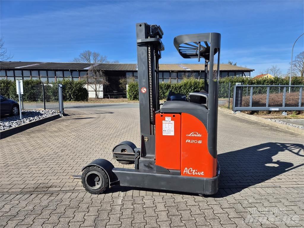Linde R20G-12 Schubmaststapler