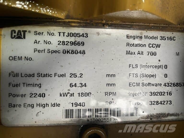 CAT 3516C Schiffsmotoren
