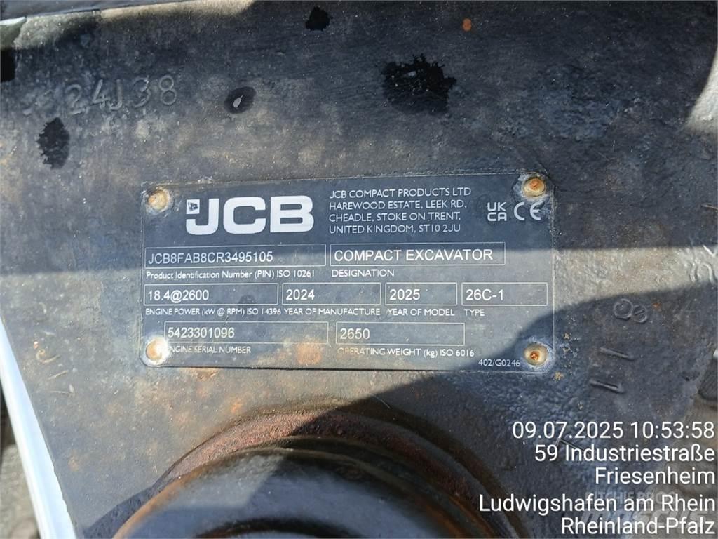 JCB 26C-1 Minibagger < 7t