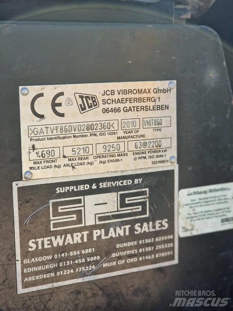 JCB Vibromax VMT 860 Tandemwalzen