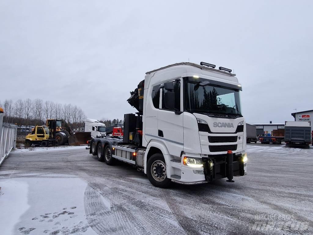 Scania R540 8x2 Abrollkipper