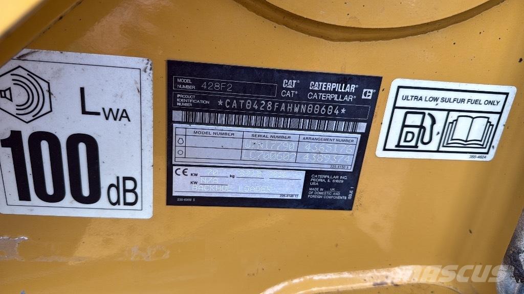 CAT 428 F Baggerlader
