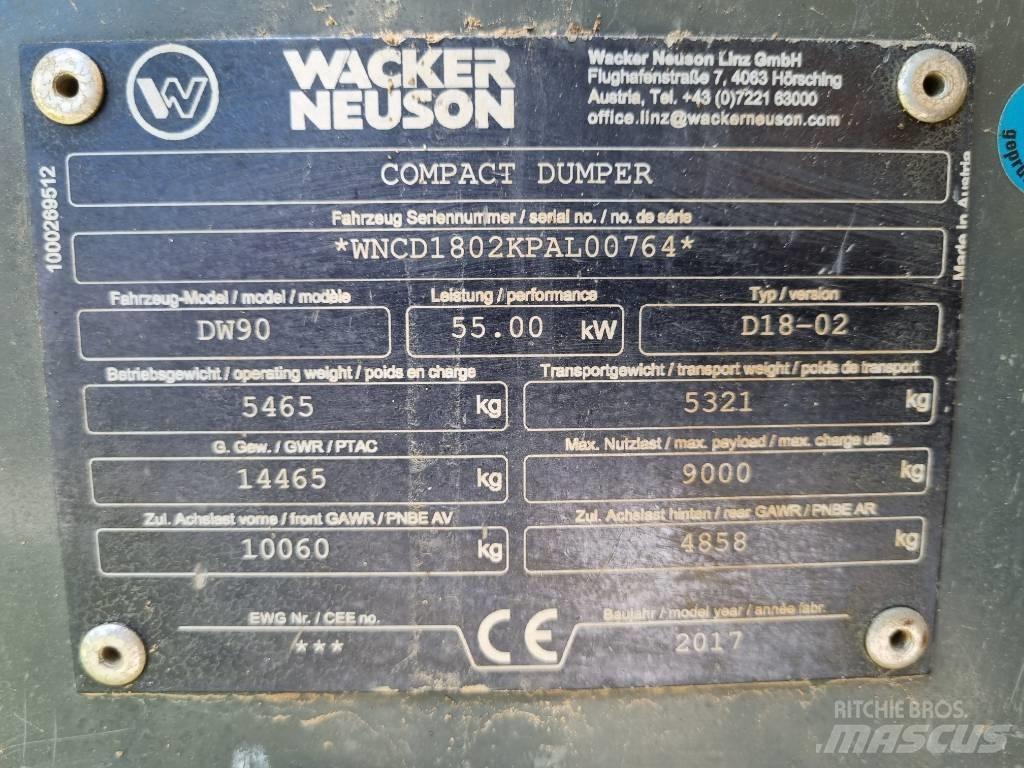 Wacker Neuson DW 90 Minidumper