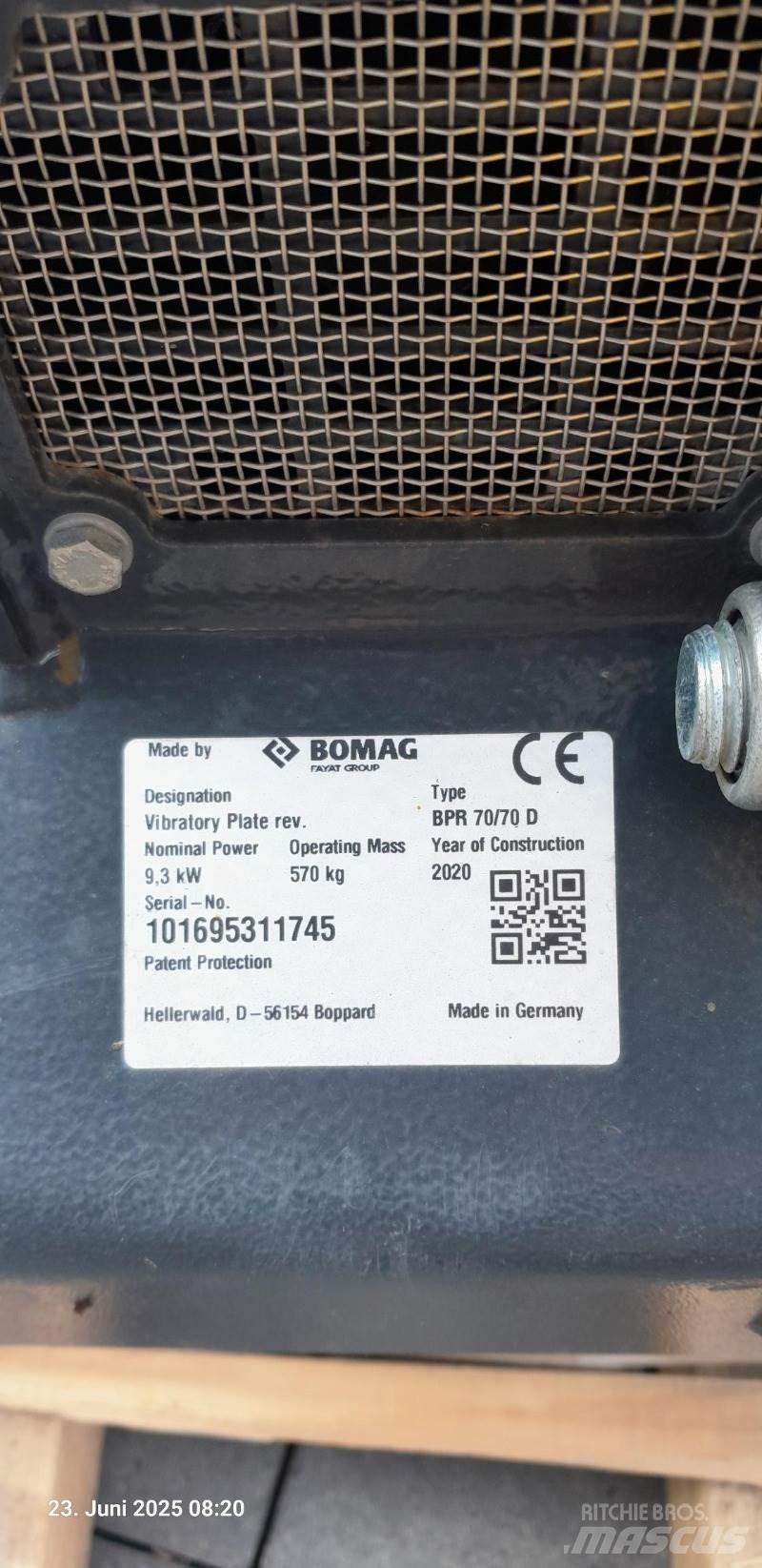Bomag BPR 70/70 DE Vibrationsgeräte