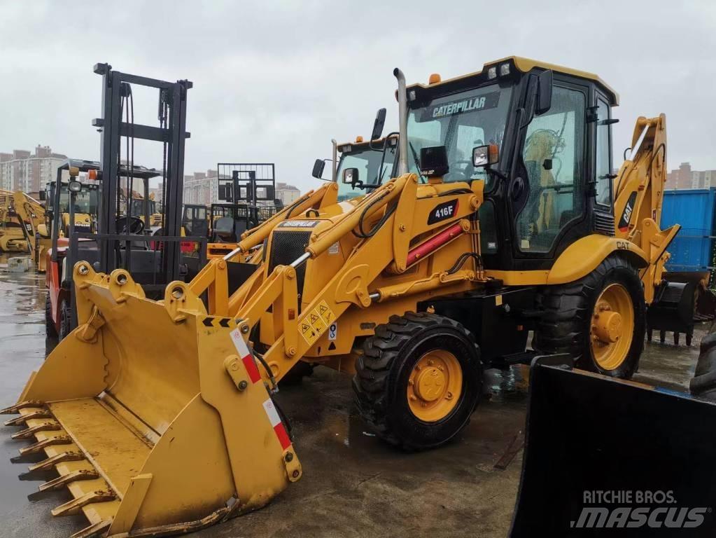 CAT 416 f Baggerlader