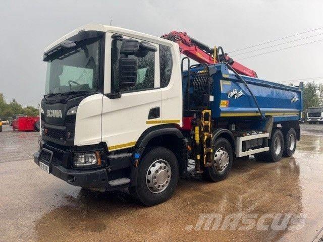 Scania P410 XT Kipper