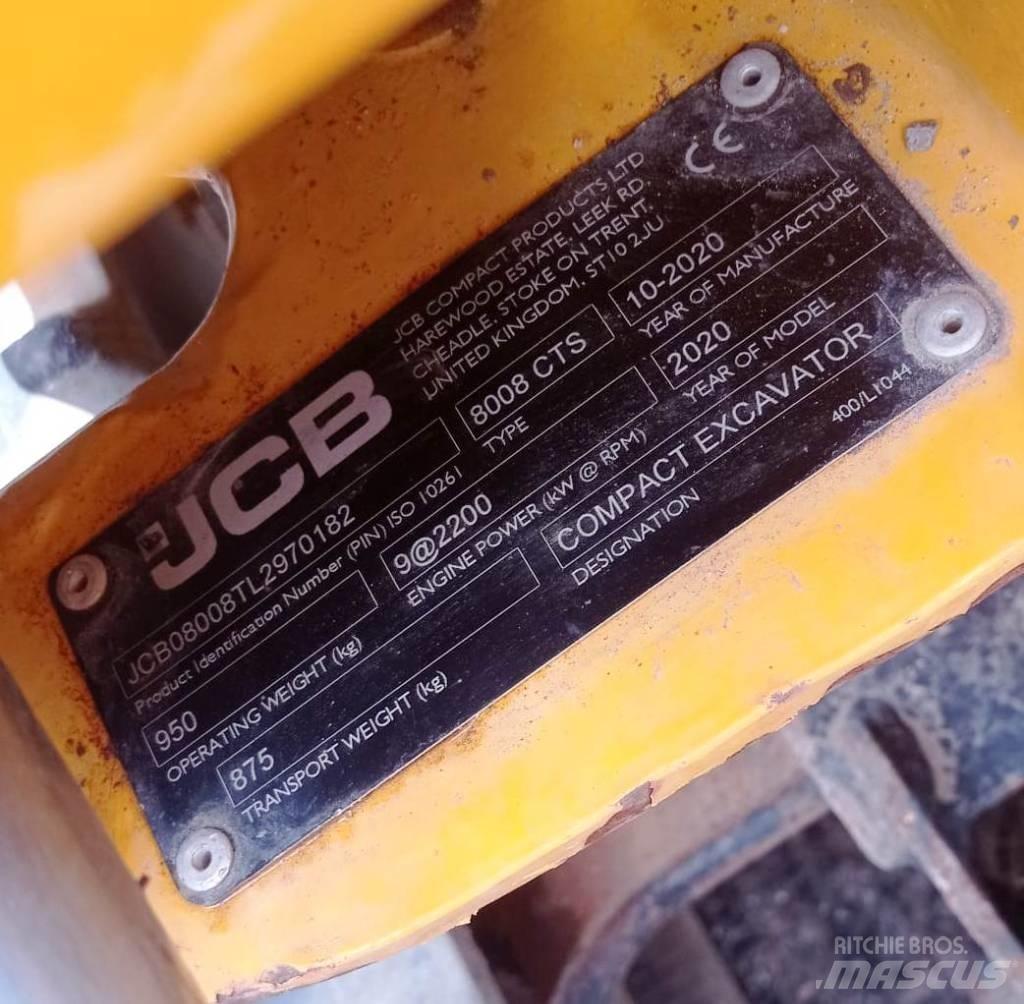 JCB 8008 CTS Minibagger < 7t