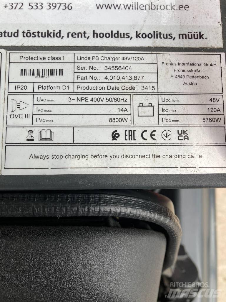 Linde EG20PH/1275-02 Elektrostapler