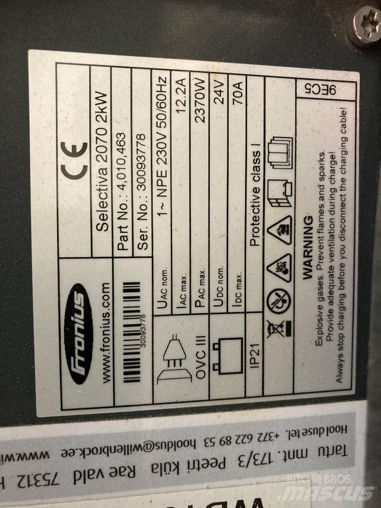 Linde E12/386 Elektrostapler
