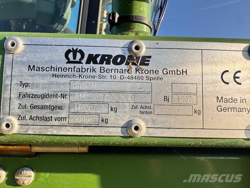 Krone Big M II Mowers