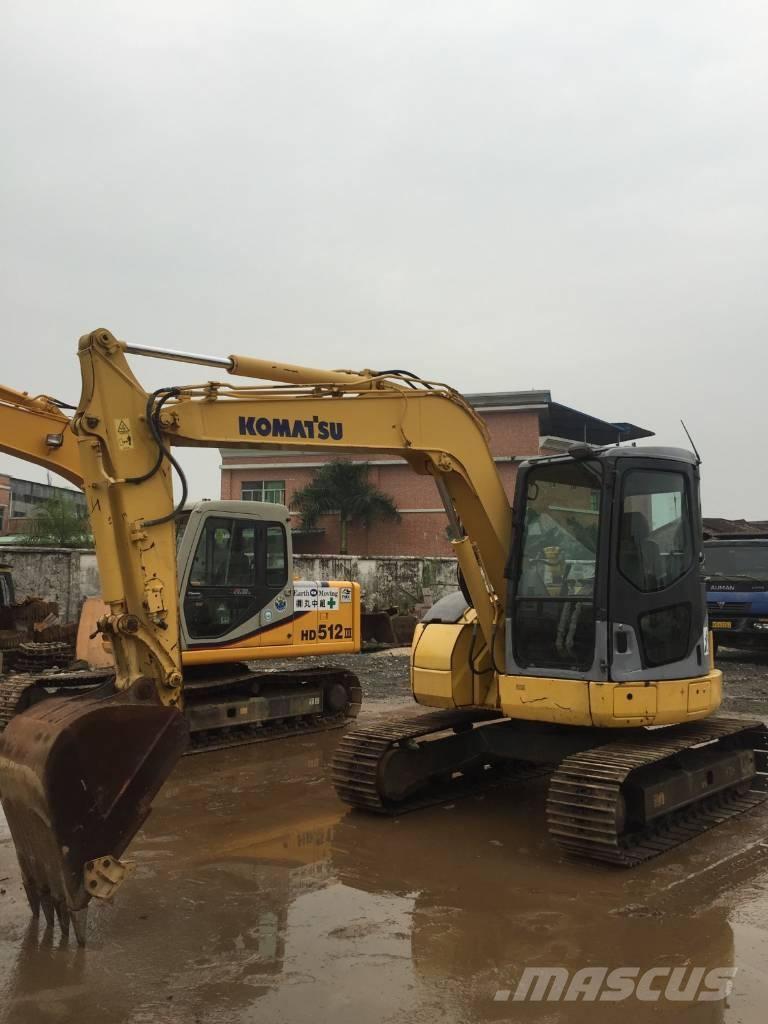 Komatsu pc78us Midibagger  7t - 12t
