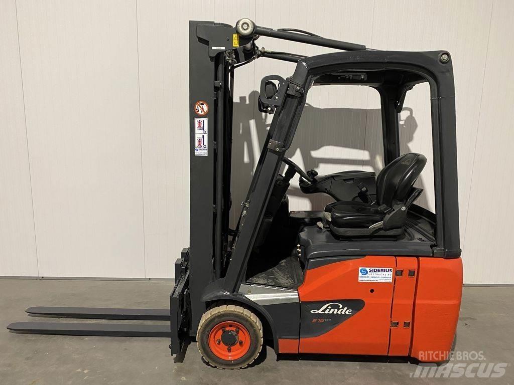 Linde E16C-02 Elektrostapler
