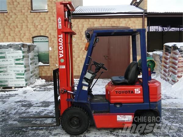Toyota 5FGL15 Gasstapler