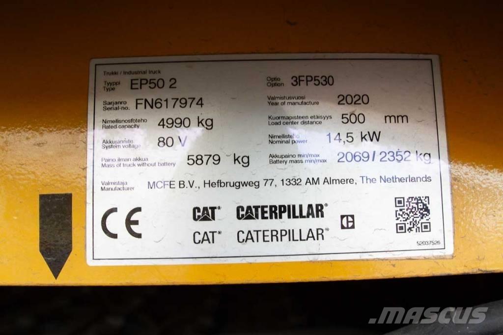 CAT EP 50 Elektrostapler
