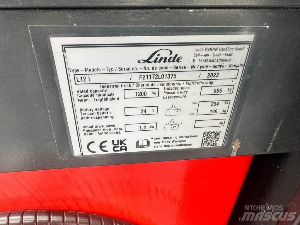 Linde L 12 l Deichselstapler