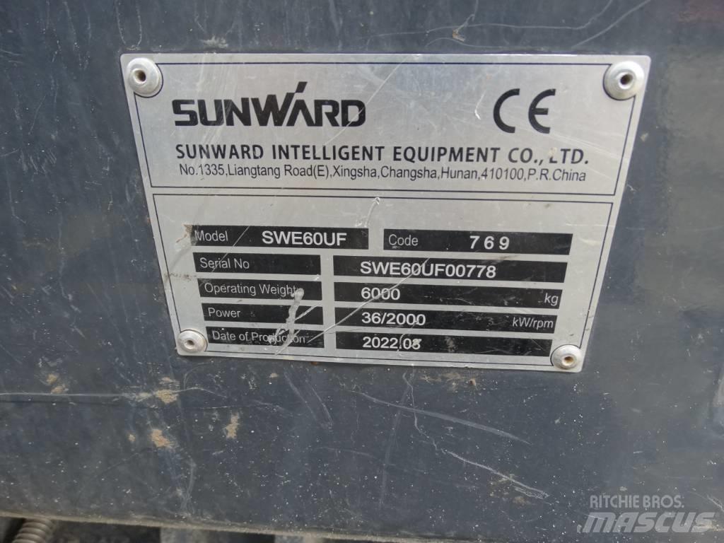 Sunward SWE 60 UF Midibagger  7t - 12t