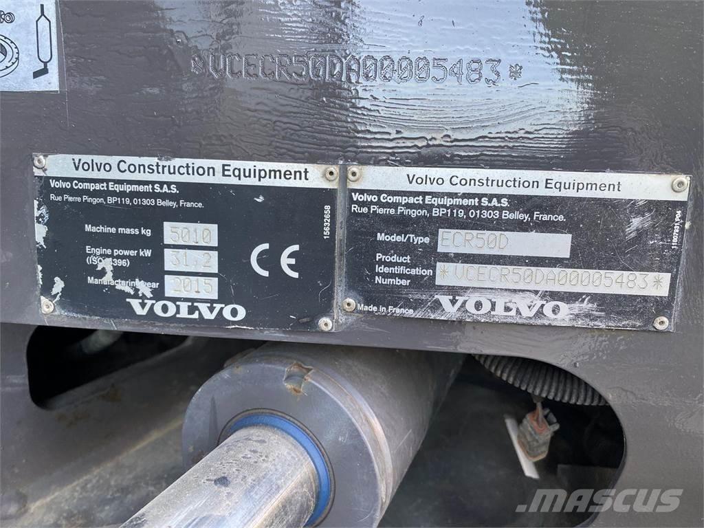 Volvo ECR50 Mobilbagger