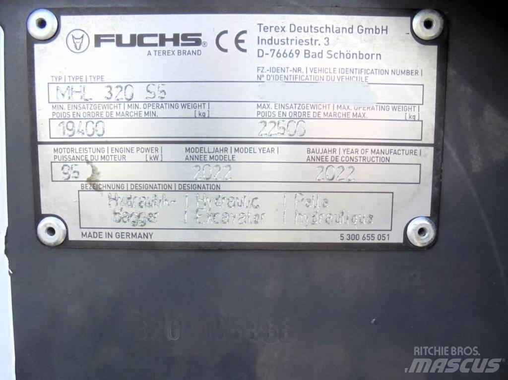 Fuchs MHL 320 Materialumschlag