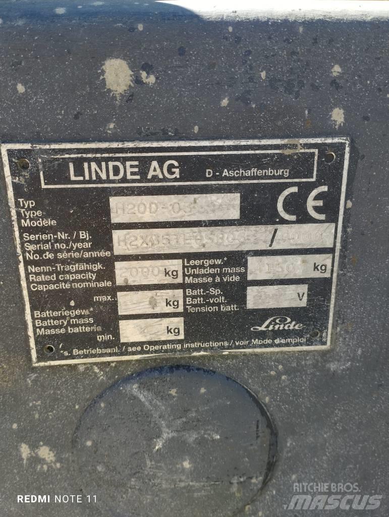 Linde H 20 D Dieselstapler