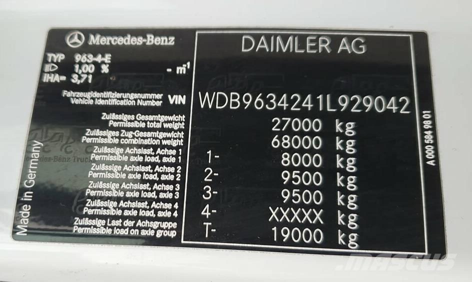 Mercedes-Benz Actros Sattelzugmaschinen