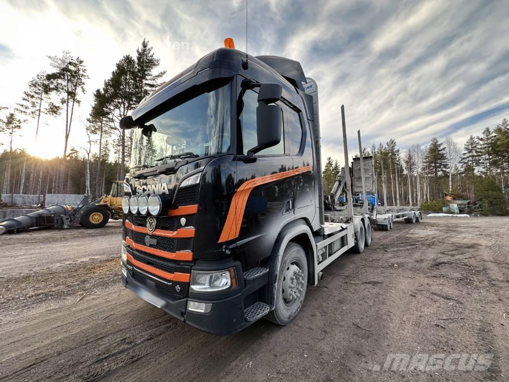 Scania R 650 Ekipage Holztransporter
