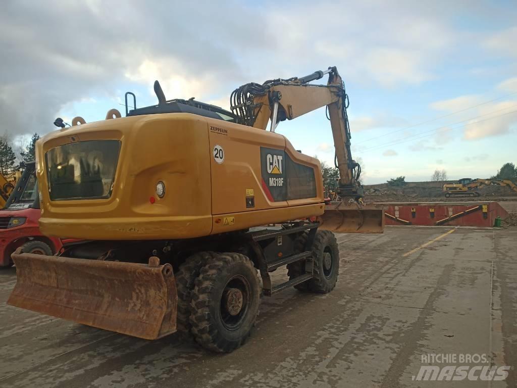 CAT M 318 F Mobilbagger