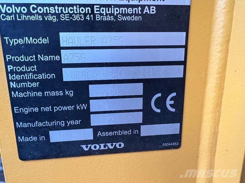Volvo A25G Dumper - Knickgelenk