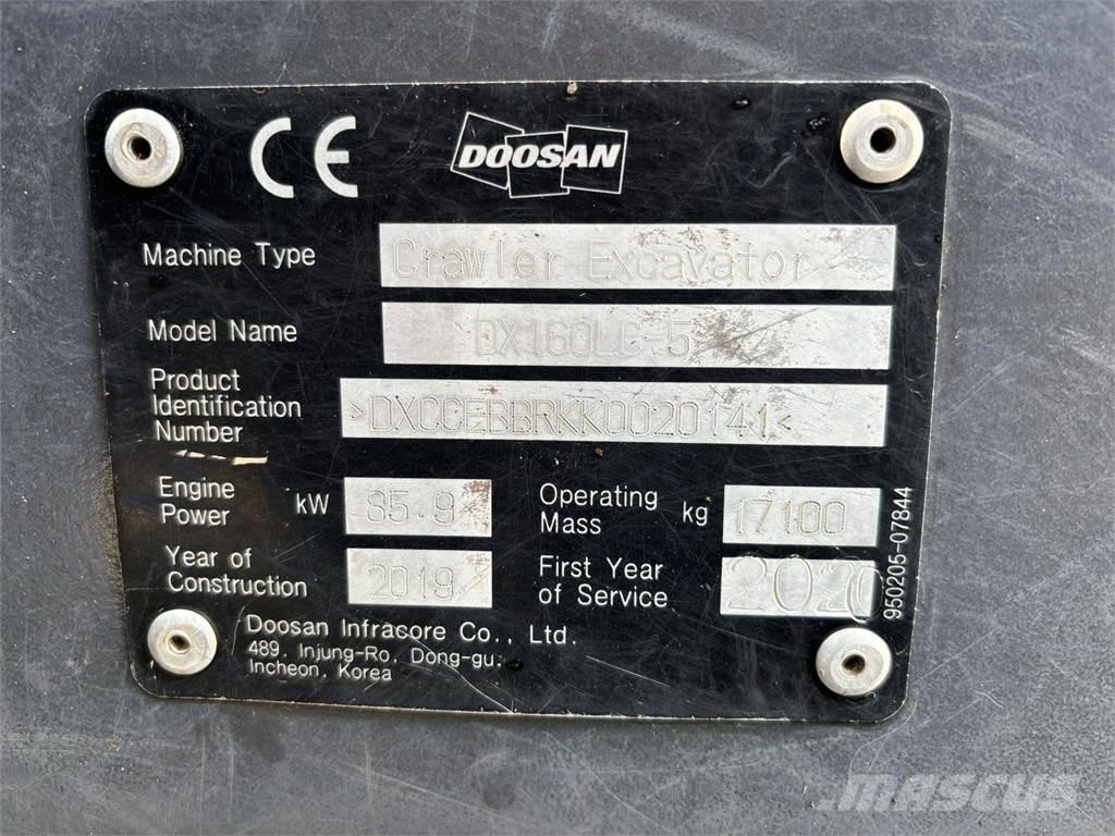 Doosan DX160HLC-5 Raupenbagger