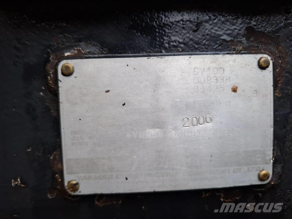 Yanmar SV 100 Midibagger  7t - 12t