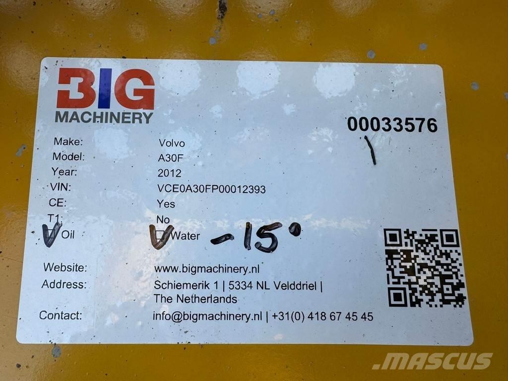Volvo A30F Dumper - Knickgelenk