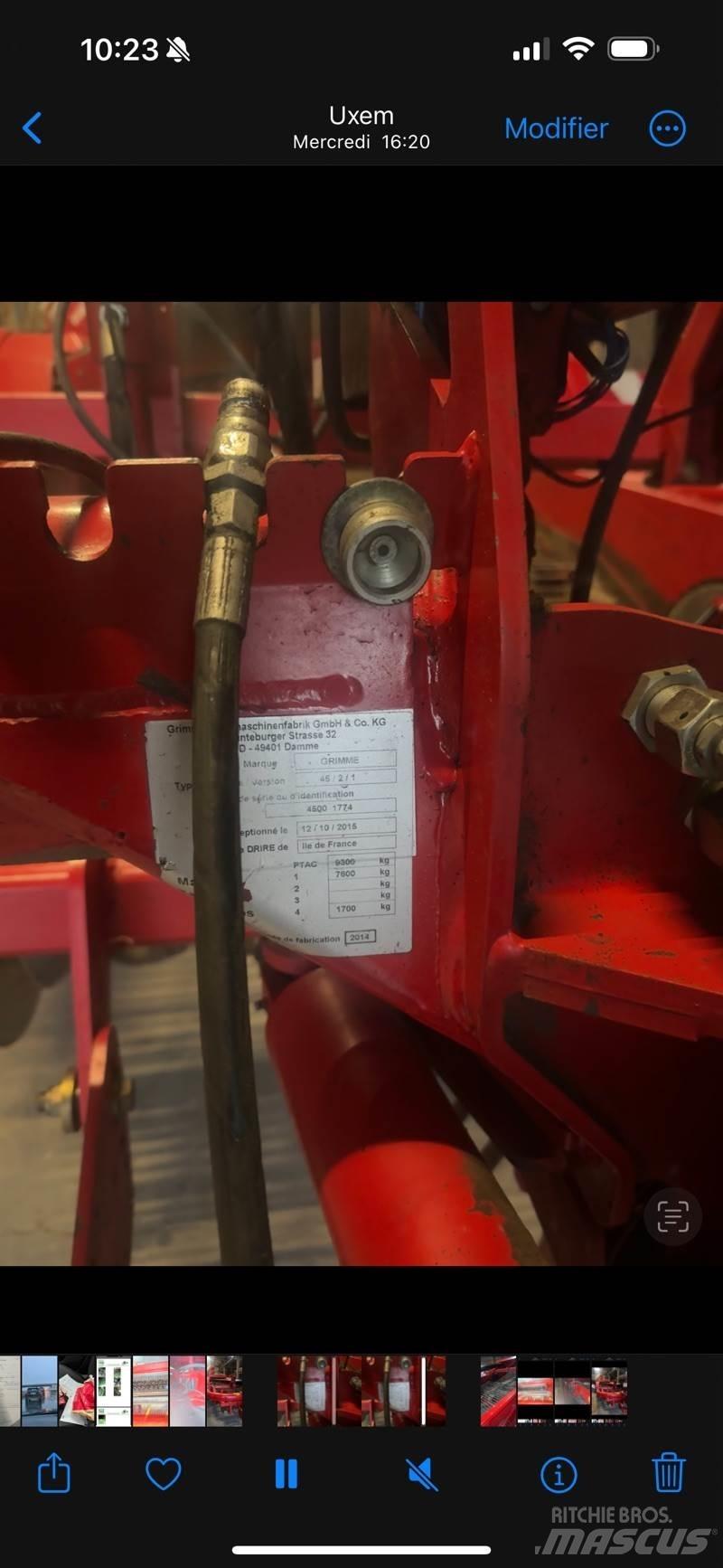 Grimme gt170 Kartoffelernter