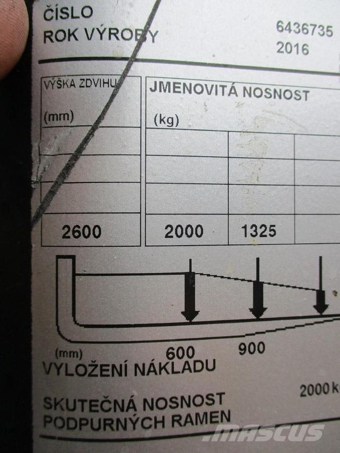 BT SPE 200L Gabelstapler mit Fahrerstand