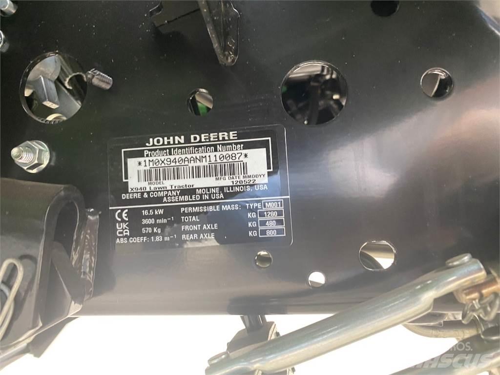 John Deere X940 Mäher