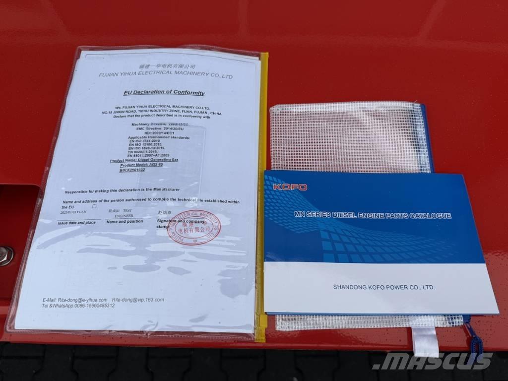 Ashita 80 kva Diesel Generatoren