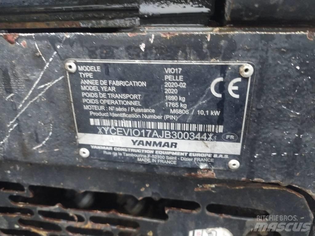 Yanmar Vio 17 U Minibagger < 7t