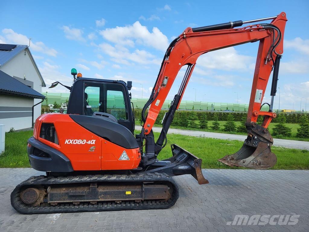 Kubota KX080-40 Minibagger < 7t