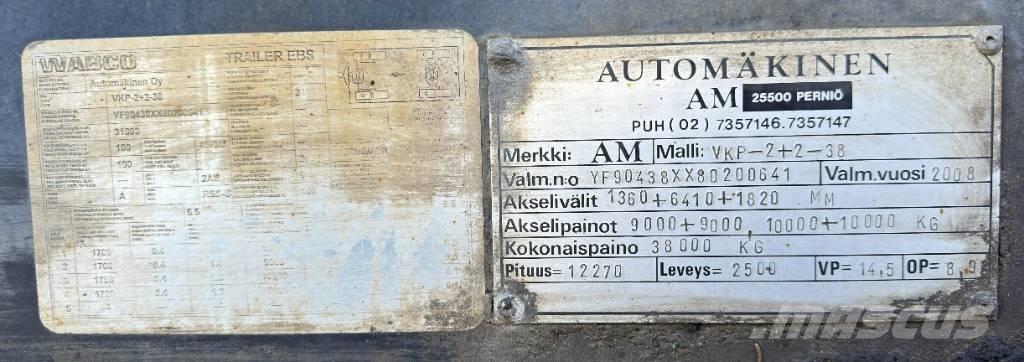 AM VKP-2+2-38 Anhänger-Absetzkipper