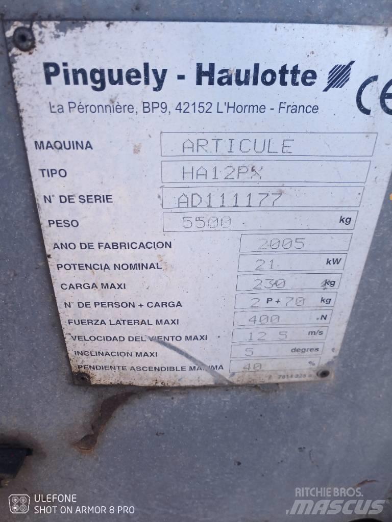 Haulotte HA 12 PX Gelenkteleskoparbeitsbühnen