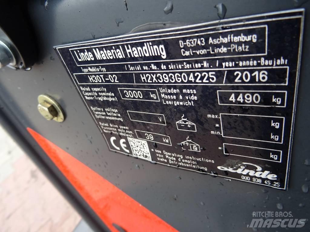 Linde H30T-02 Gasstapler
