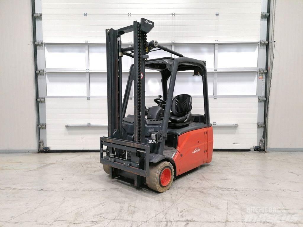 Linde E20L-01 Elektrostapler