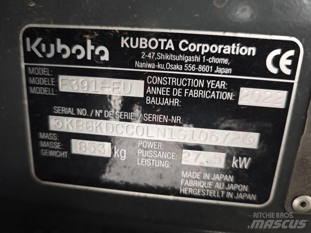 Kubota F 391 Reitermäher