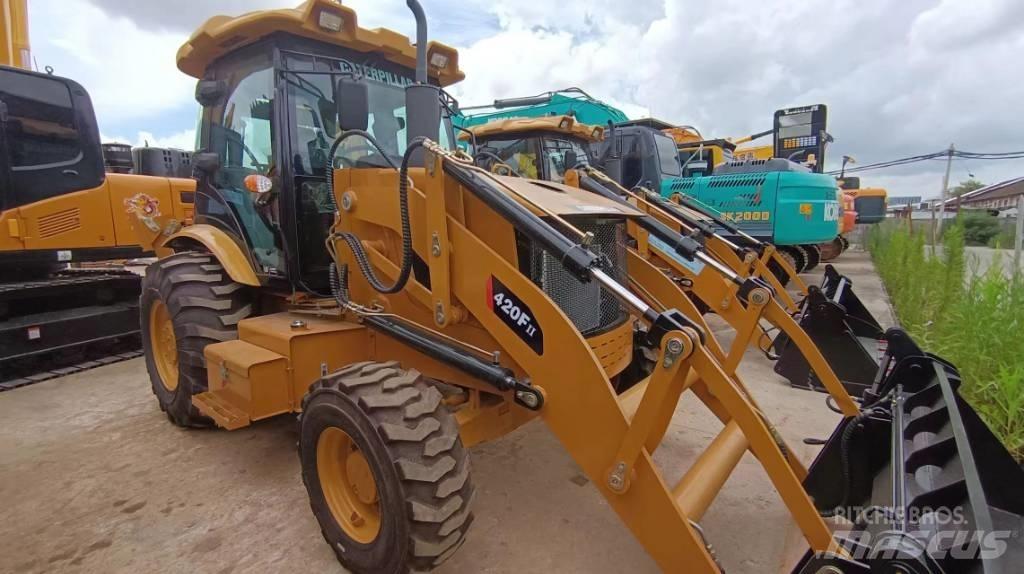 CAT 420 F Baggerlader