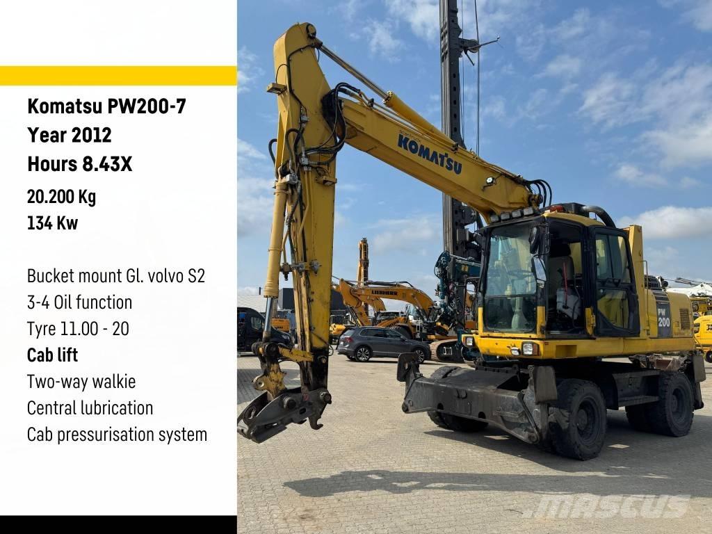 Komatsu PW 200-7 Mobilbagger