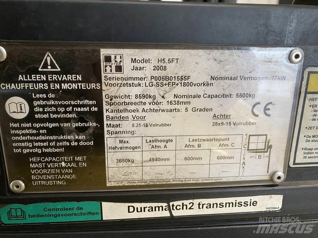 Hyster H5.5FT Gasstapler