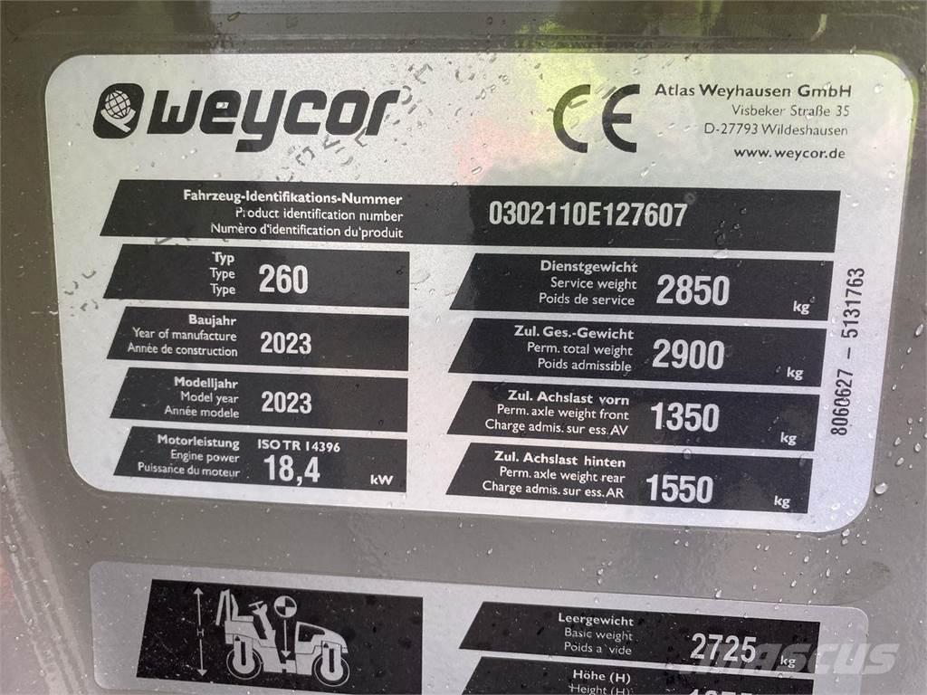 Weycor AW260 Walzen