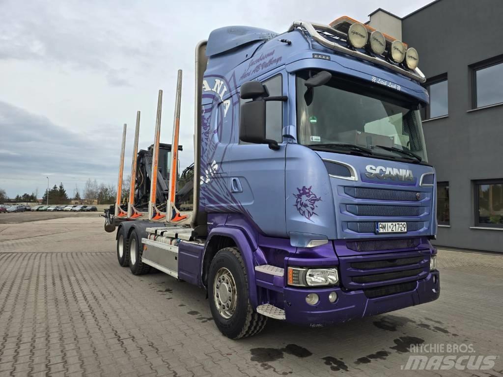 Scania R 580 Holztransporter